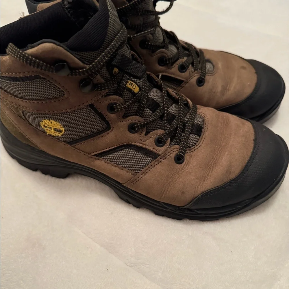 Timberland Boots Men’s Sz 9.5 Fusion Brown Hiking Boots